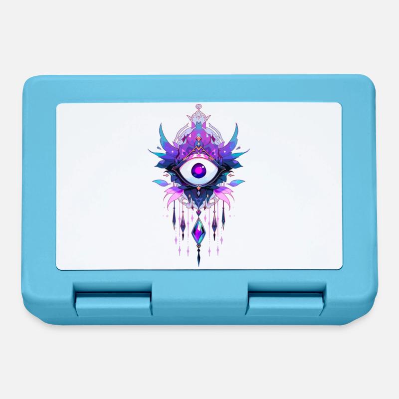 Dreamcatcher #5 - Lunchbox - sapphire blue