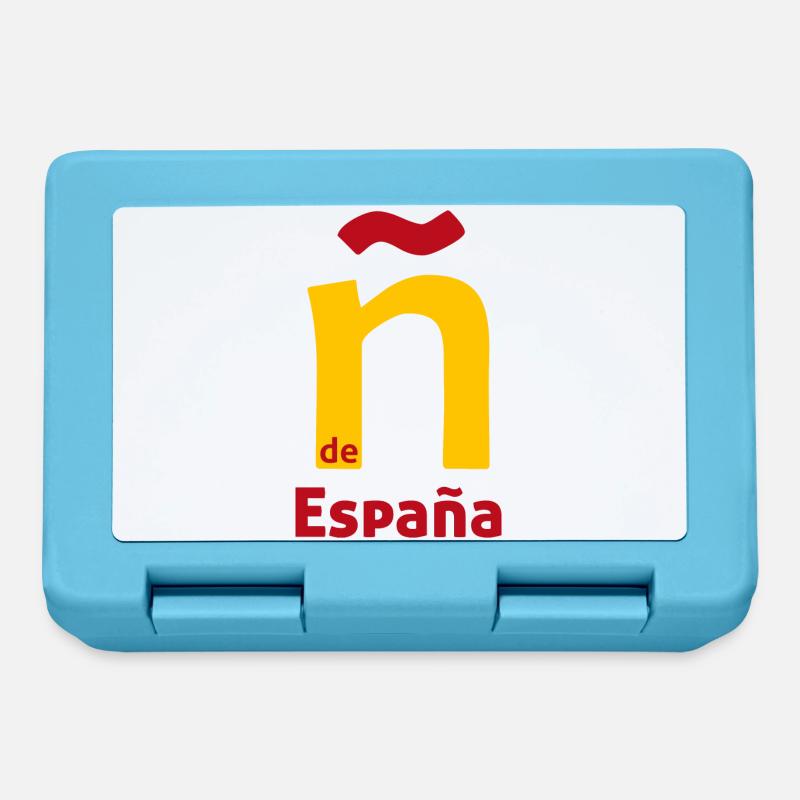 Ñ de España - Boîte à goûter - bleu saphir