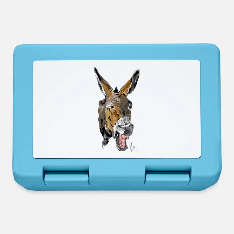 Donkey - Lunchbox - sapphire blue
