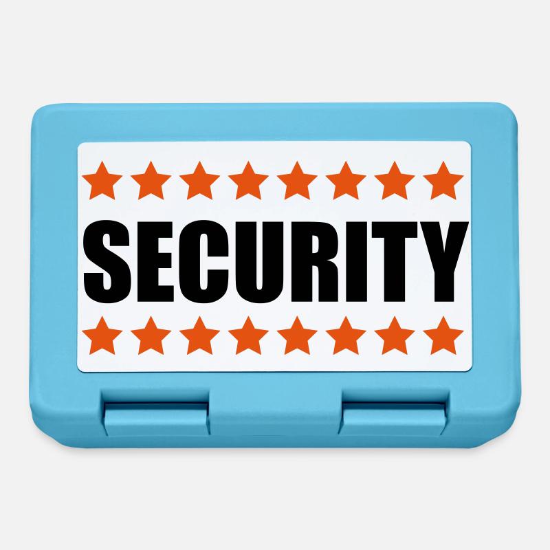 Security - Lunchbox - sapphire blue