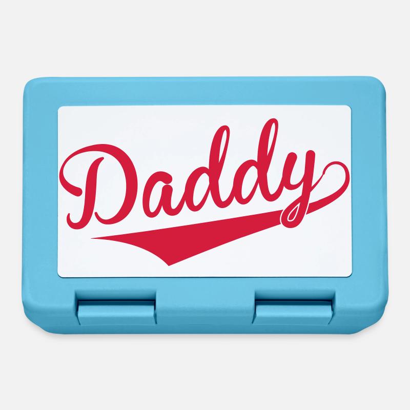 Daddy - Boîte à goûter - bleu saphir