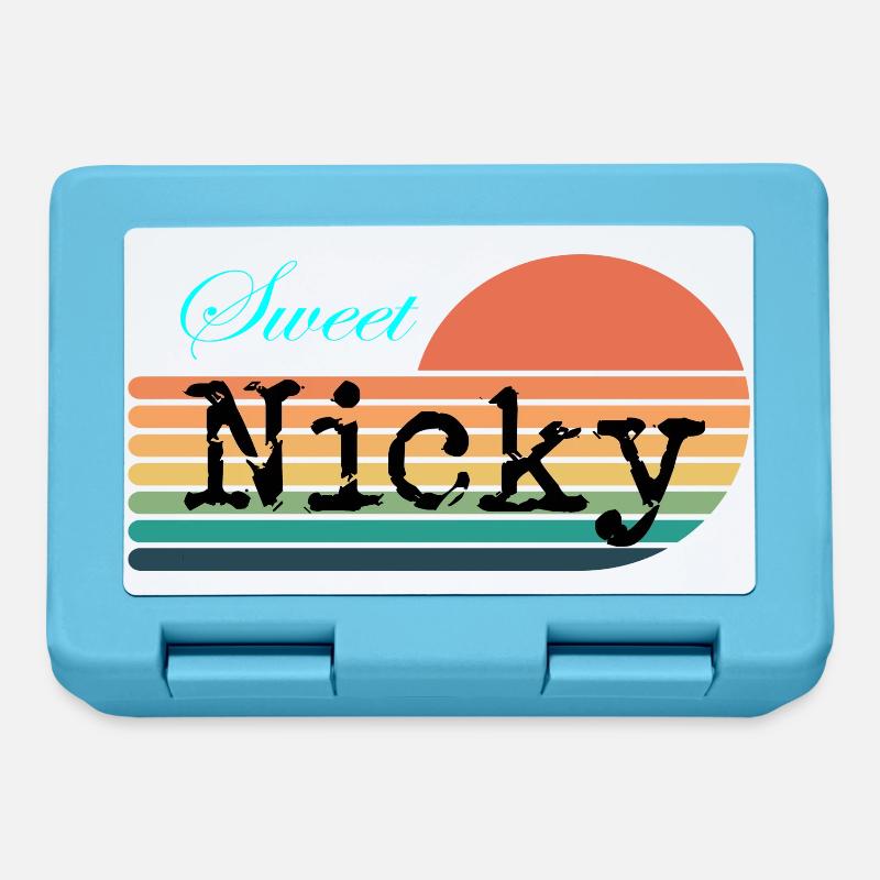 Nicky sweet Nicky Retro Vintage - Lunchbox - sapphire blue