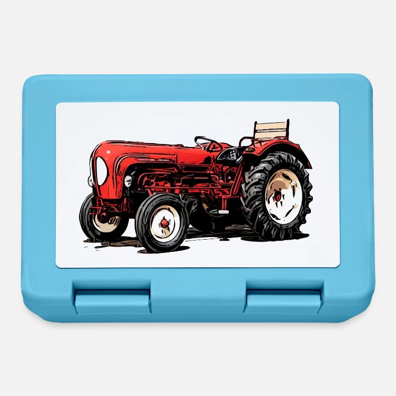 Traktor Standard Star 219 - Brotdose - Saphirblau