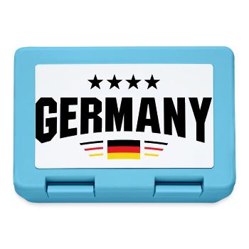 Germany Fan Curve - Lunchbox - sapphire blue - Front