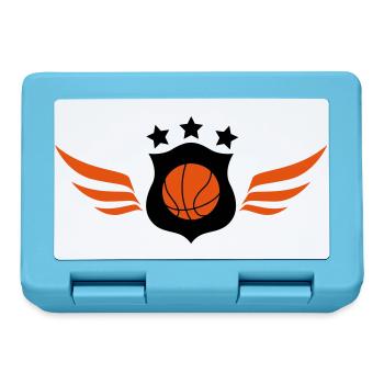 Basketball - Basket Ball - Game - Sport - Player - Lunchbox - sapphire blue - Front