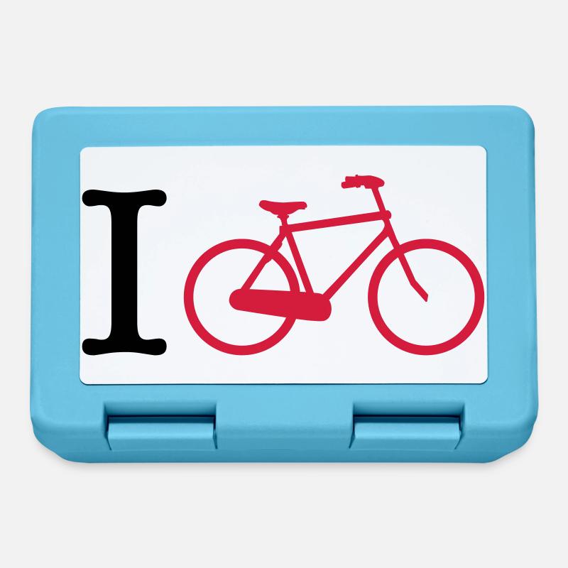 cyclisme - Boîte à goûter - bleu saphir