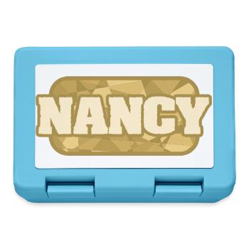 Nancy als Bio - Brotdose - Saphirblau - Vorne