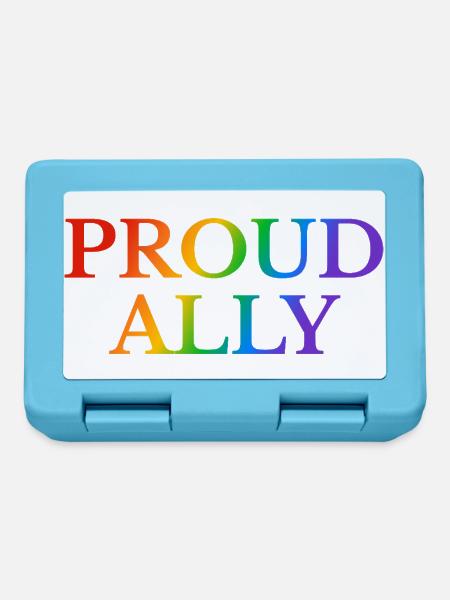 LGBTQ Ally Pride - Brotdose - Saphirblau