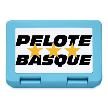 Pelote Basque - Boîte à goûter - bleu saphir - Devant