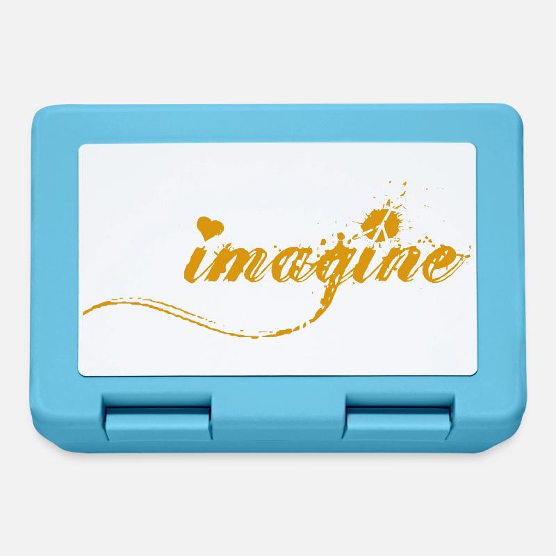 IMAGINER - Boîte à goûter - bleu saphir