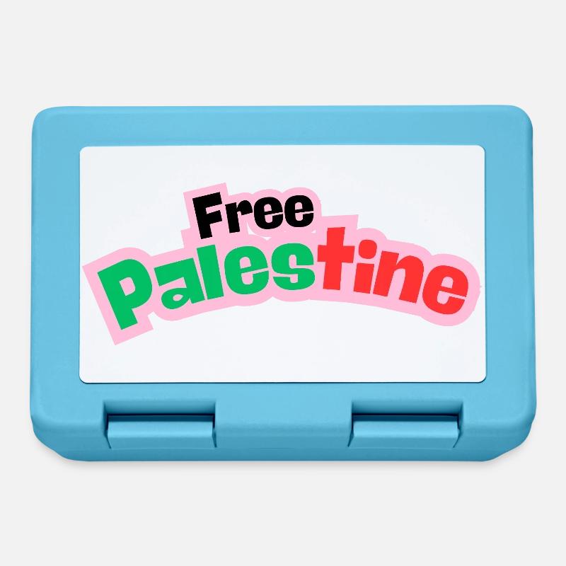 Palestine Design - Boîte à goûter - bleu saphir
