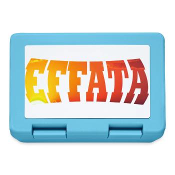 EFFATA - Lunchbox - sapphire blue - Front