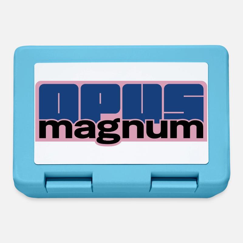 OPUS MAGNUM - Boîte à goûter - bleu saphir