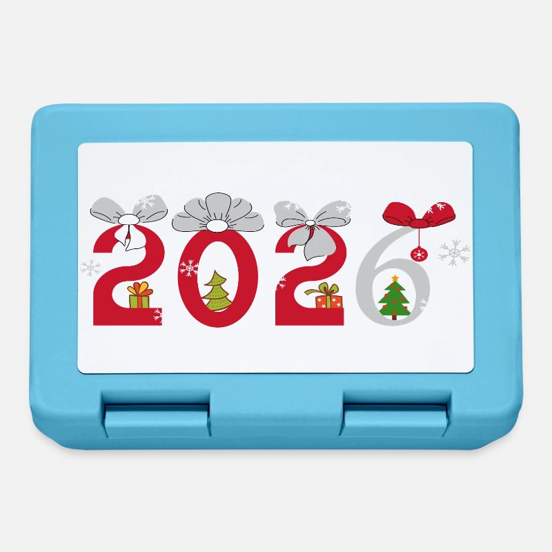  Neujahr 2026 - Brotdose - Saphirblau