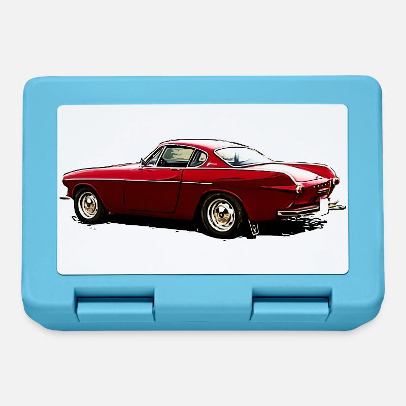 Oldtimer P1800 S - Brotdose - Saphirblau