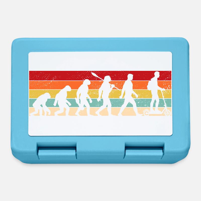 Vintage Evolution - E-Scooter - Brotdose - Saphirblau