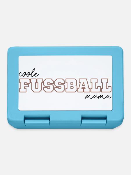 Coole fussball mama - Brotdose - Saphirblau