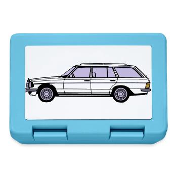 MB W123 T Model Kombi ...(25) - Brotdose - Saphirblau - Vorne