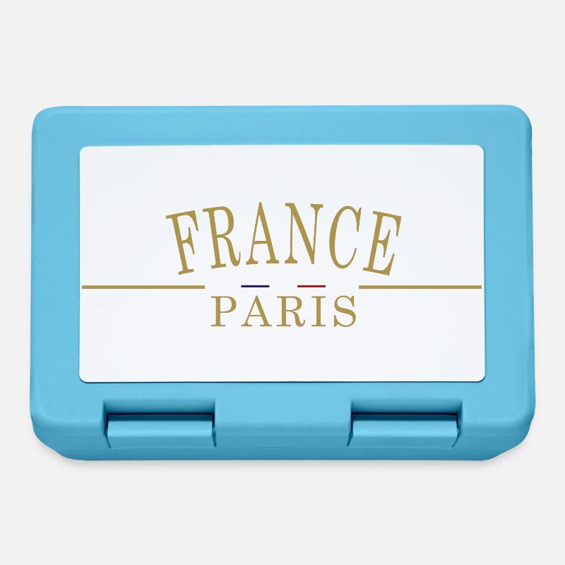 FRANCE Paris flag - Lunchbox - sapphire blue
