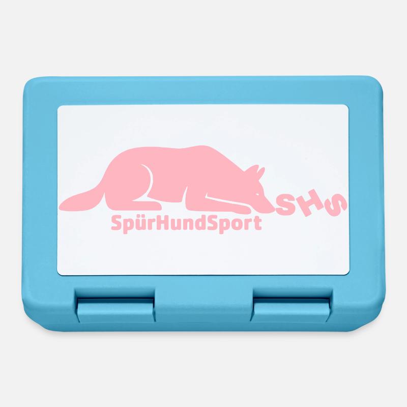 SHS Logo rosa - Brotdose - Saphirblau