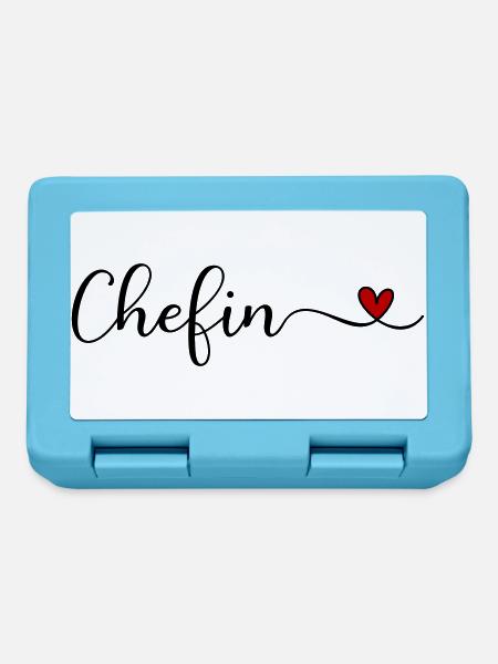 Chefin - Brotdose - Saphirblau