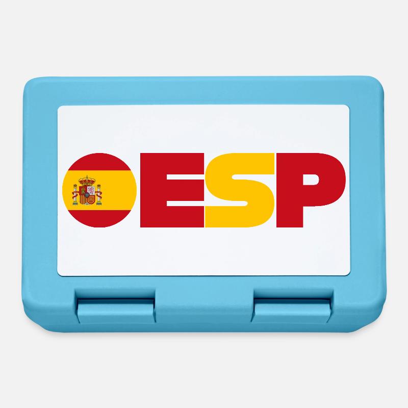 Espagne - Boîte à goûter - bleu saphir