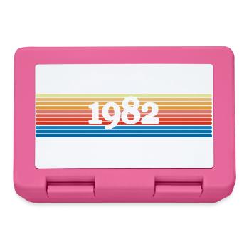 1982 - Boîte à goûter - rose - Devant