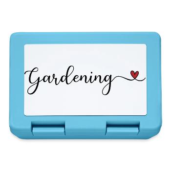 Garten - Brotdose - Saphirblau - Vorne