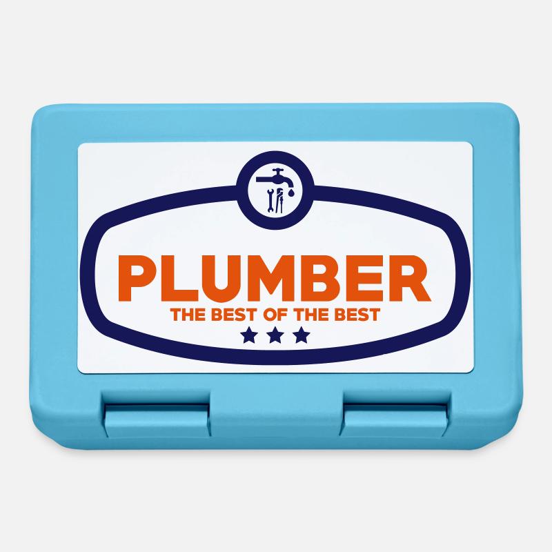 Plumber - Lunchbox - sapphire blue