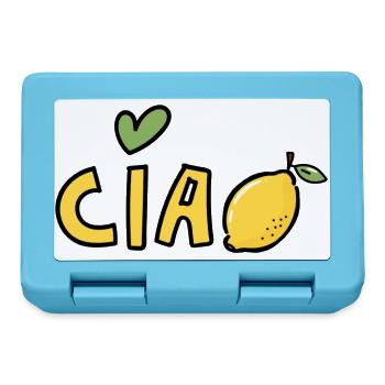 Ciao Lemon Bella Italia Sicilian Dolce Vita - Boîte à goûter - bleu saphir - Devant