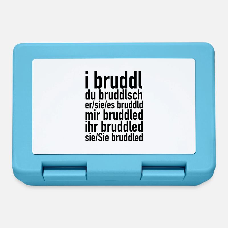 Bruddle - Brotdose - Saphirblau
