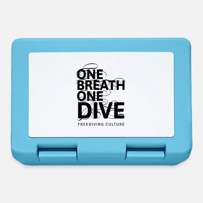 One Breath One Dive III - Lunchbox - sapphire blue
