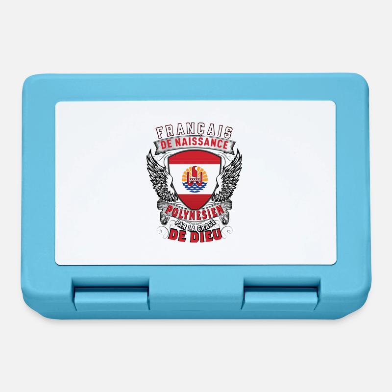 Polynesien Grâce de Dieu - Boîte à goûter - bleu saphir