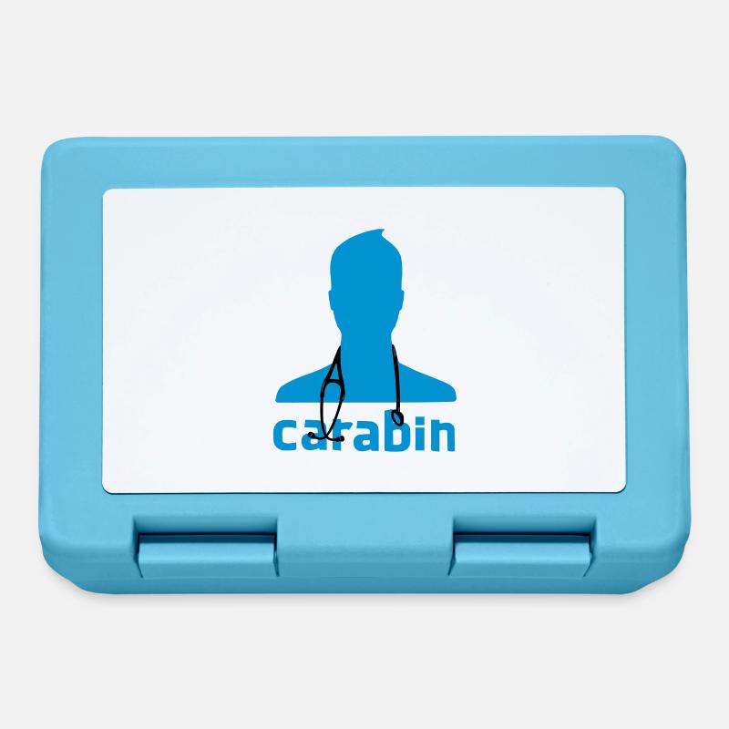 Carabin - Boîte à goûter - bleu saphir