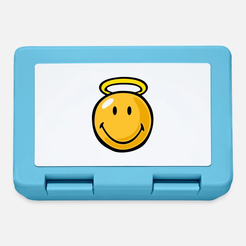 Smiley good - Boîte à goûter - bleu saphir