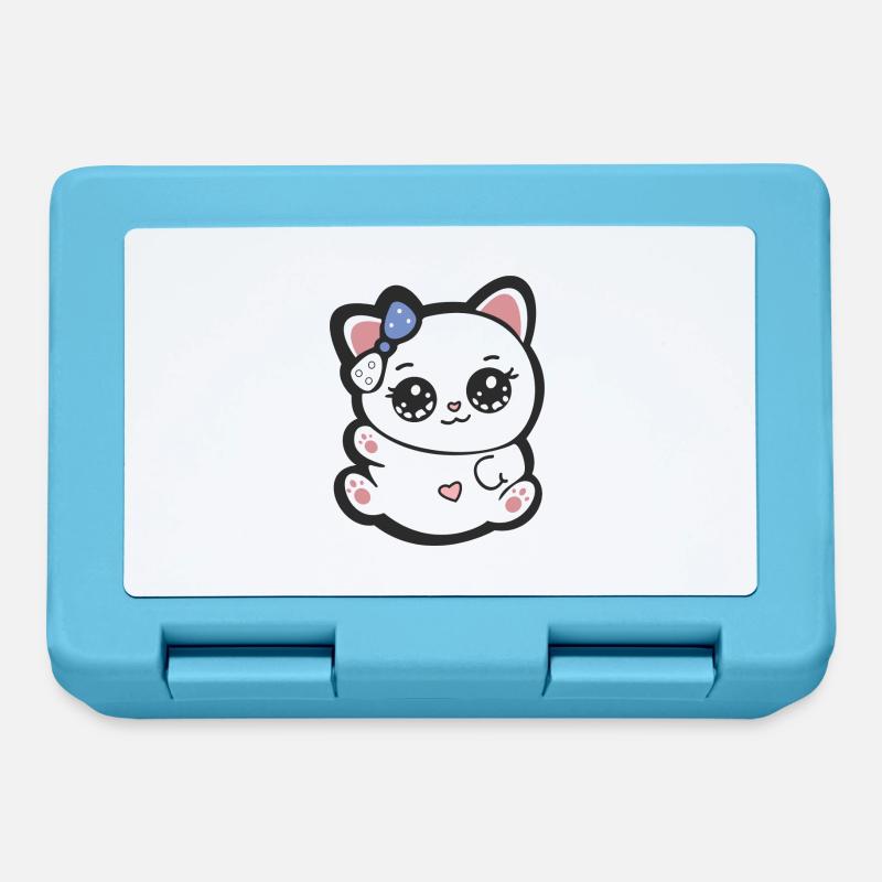 KAWAII 2 KIT - Boîte à goûter - bleu saphir