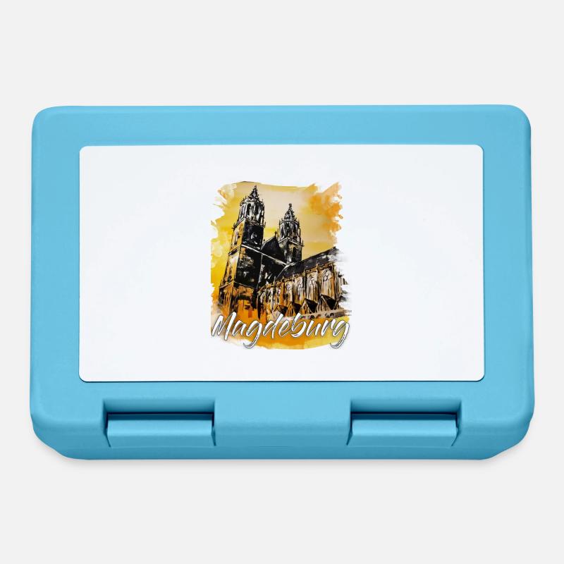 Magdeburg - Boîte à goûter - bleu saphir