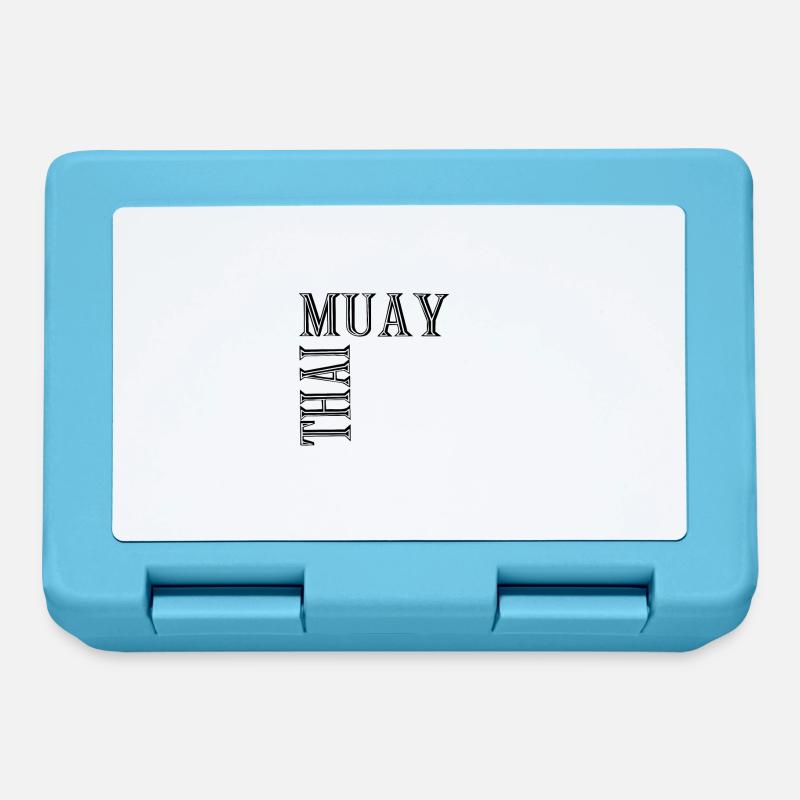 Boxe Combat Muay Thai - Boîte à goûter - bleu saphir