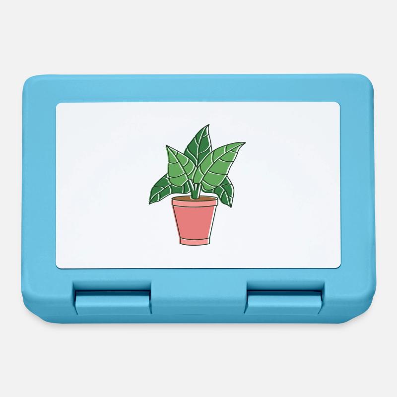 fall plants for u - Lunchbox - sapphire blue