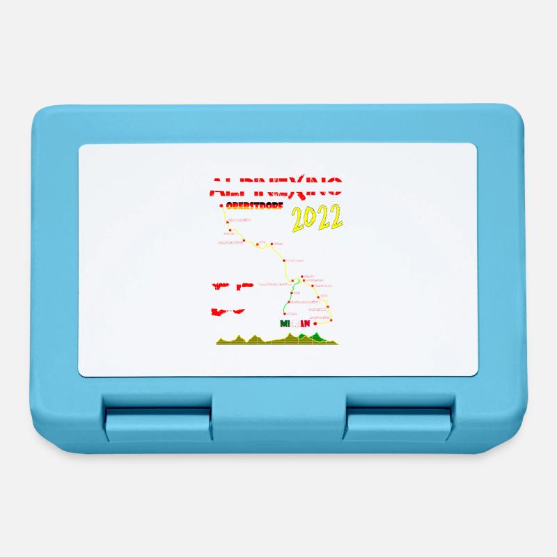 E5 Oberstdorf Merano 2022 - Lunchbox - sapphire blue