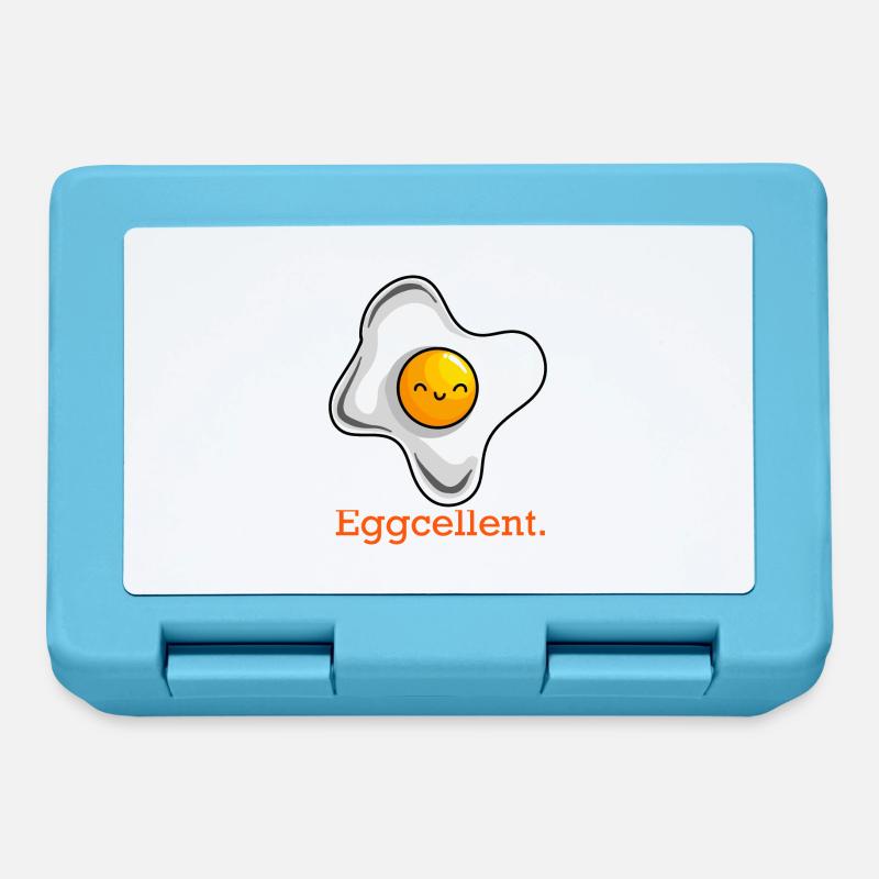 eggcellent - Lunchbox - sapphire blue