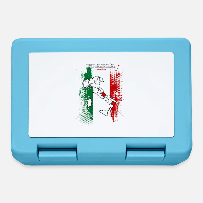 Abruzzes - Boîte à goûter - bleu saphir