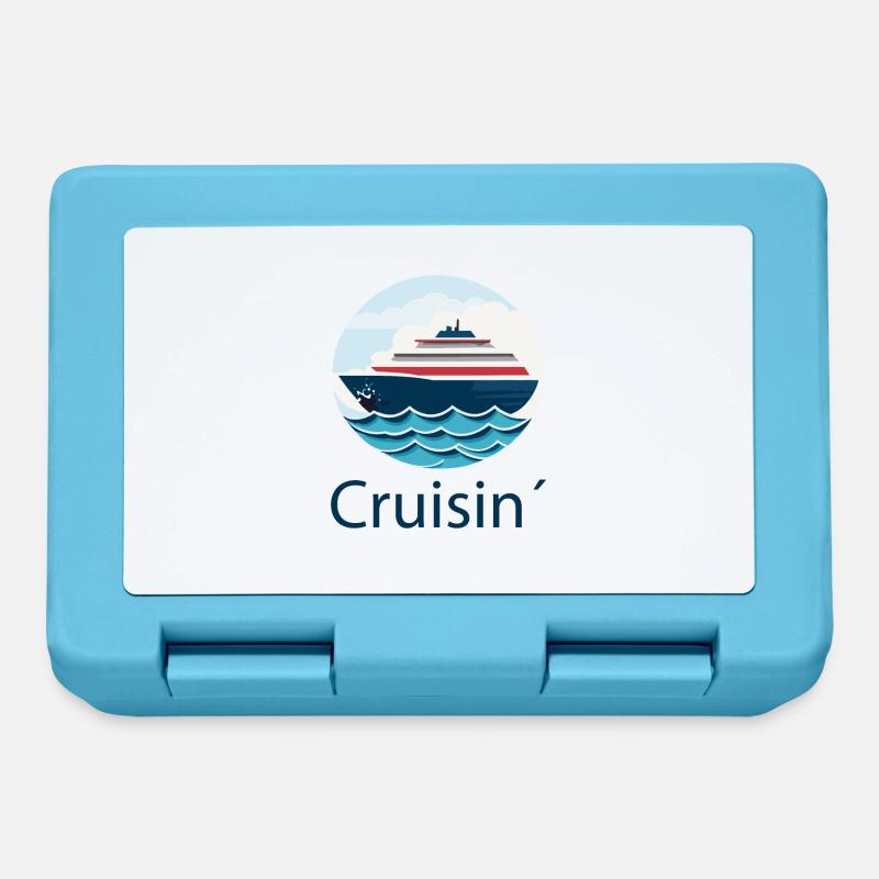 Croisière - Boîte à goûter - bleu saphir