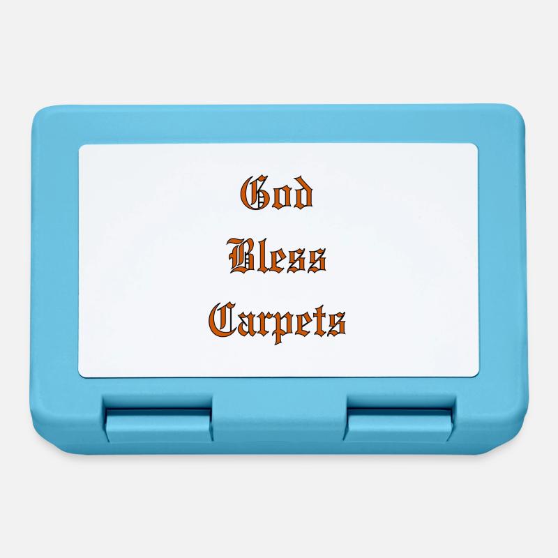 GodBlessCarpets - Boîte à goûter - bleu saphir