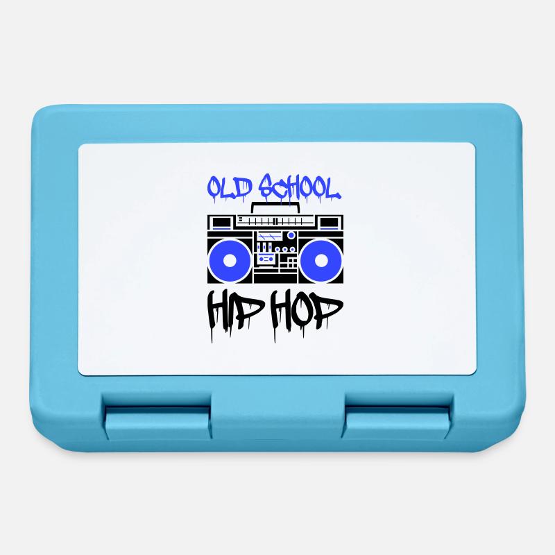 Ghetto blaster old school - Boîte à goûter - bleu saphir