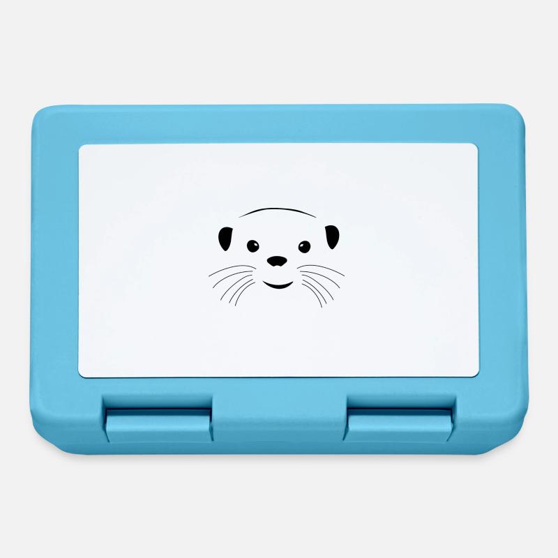 Minimum otter - Lunchbox - sapphire blue