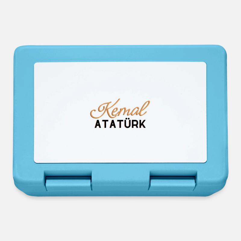 Conception d’Atatürk - Boîte à goûter - bleu saphir