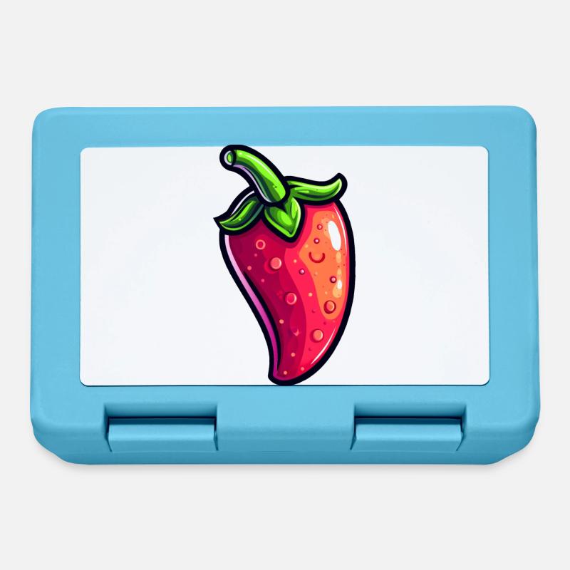 Piment - Boîte à goûter - bleu saphir