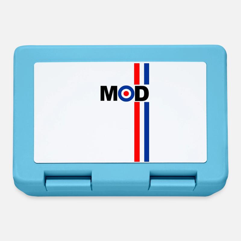 MOD TARGET RWB STREIFEN DESIGN - Brotdose - Saphirblau