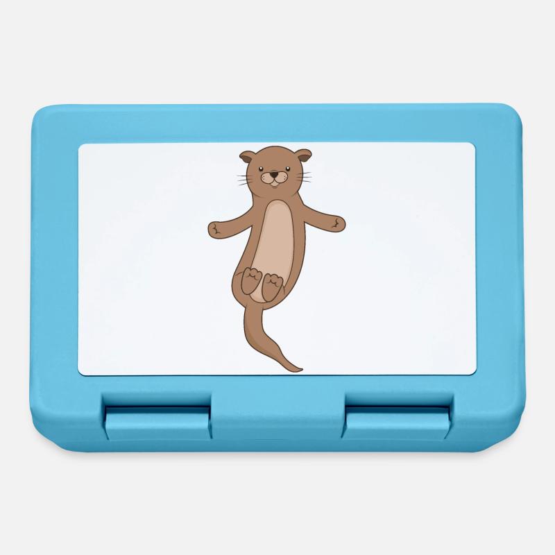 Otter - Brotdose - Saphirblau